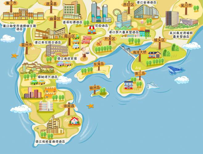 毛阳镇手绘地图旅游的艺术指南